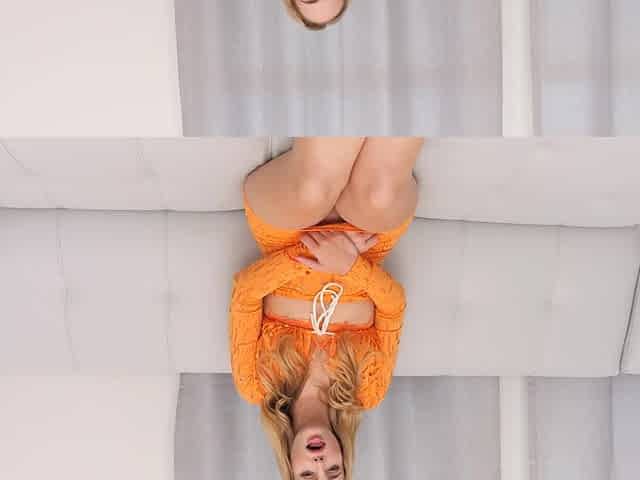 Behind the scenes with a hot blondie, Athena Fleurs, from miami