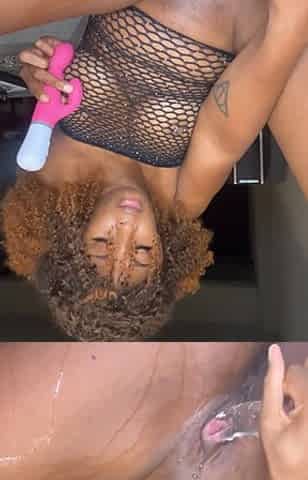 TELE Literaryvixen Super Intensive Gushing Black Squirt Snatch Play Compilation