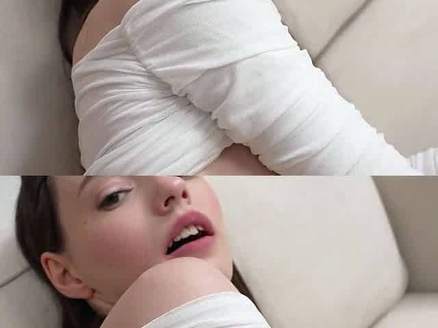 Dakota Doll Gets Her Asshole Fucked On The Couch