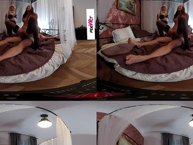 One Bed For Three - Voyeur Part Ii; Amateur Mmf Threesome