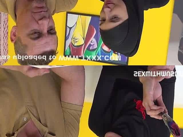 Sexy Babe In Hijab Swapped A Brush For A Dick With Steve Q