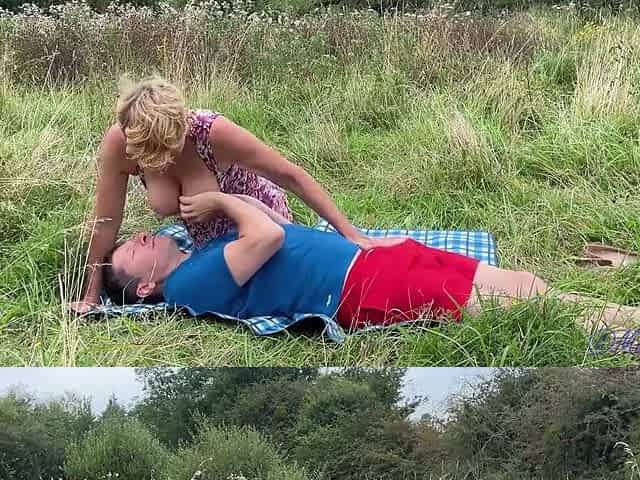 Outdoor Sex - Picnic Time Surprise - Molly Maracas