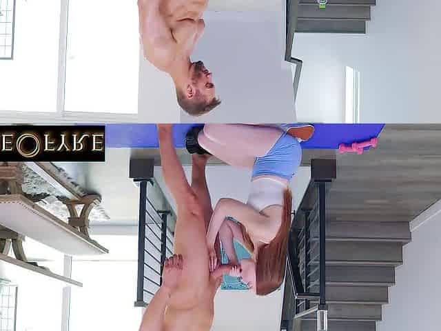 HOUSEOFYRE- Multiple Impregnation pops in this small redhead