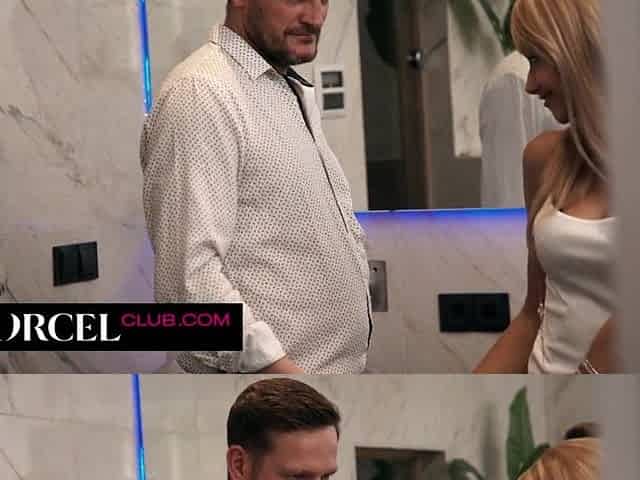 Veronica's spouse has a breasty surprise for her