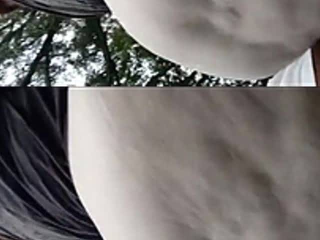Ssbbw pawg fucking outside public