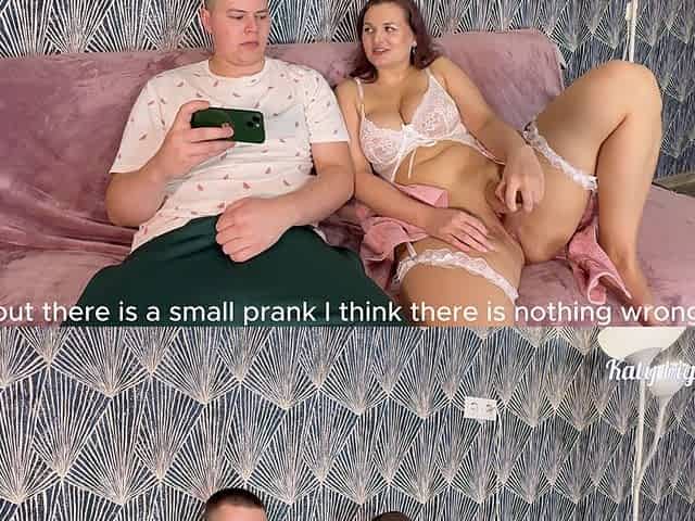 Stepmom Was Caught Watching Porn and Now They Are Watching Porn Together