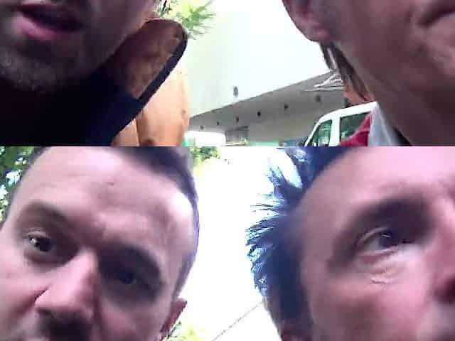 Three-some anal bang in DP pound
