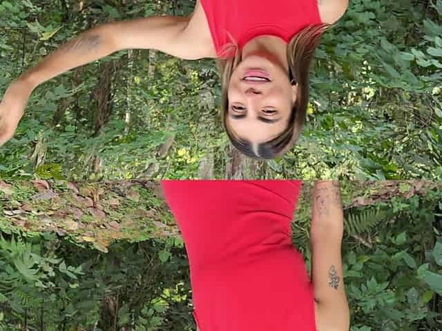Sexy Slim Latina Chick Interrupted Her Outdoor Yoga Workout To Enjoy Stanger's BBC & Get a Big Facial