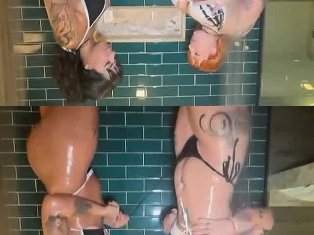 I Went To Take A Shower With My Friend And She Wanted To See My Pink