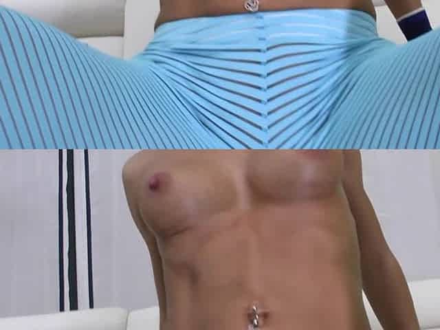 Hot Fitness Milf Loves To Show Off Her Shaved Pussy And Masturbates - MatureNL