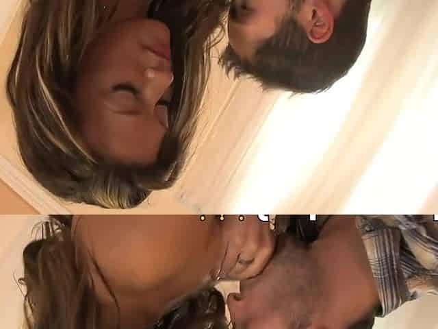 Black-haired Cockslut Makes Stud Moan with Tits in Uncensored XXX