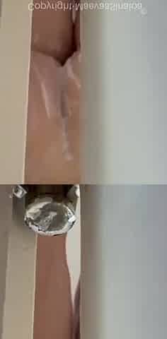 This chab spies on his half-sister in the shower and that babe sucks his shlong