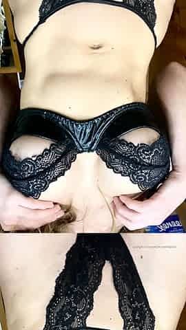 Big boob brunette masturbates on webcam