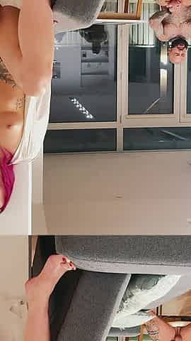 Caught Jerking off