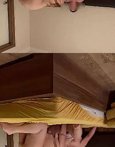 Romantic Lesbo Morning Sex/ LOUD GROANING