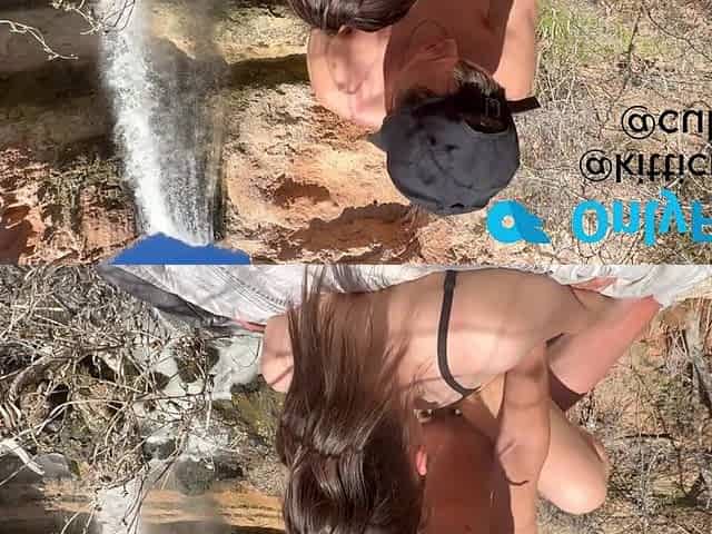 Hiking turned out to be the most excellent outdoor sex with the stranger