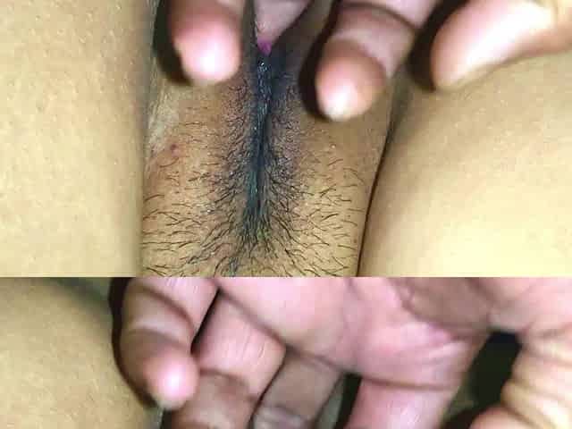 Indian Aunt Has Close-up Sex with Young Man