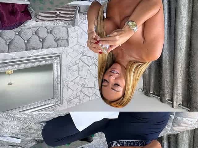 Ex wifey blonde homemade solo masturbation fun
