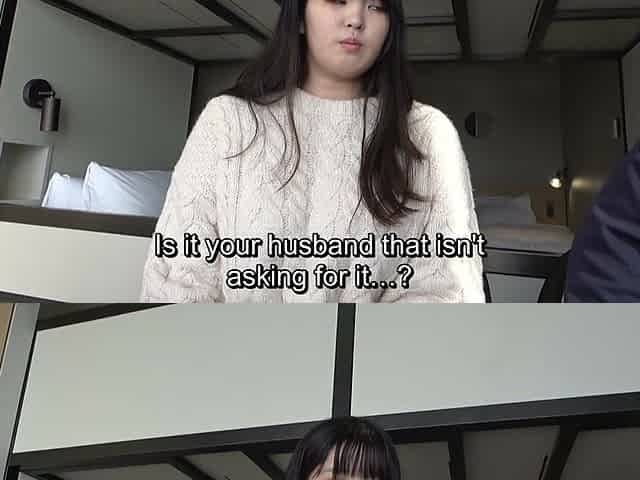 Rubenesque and voluptuous Japanese hotwife JAV debut