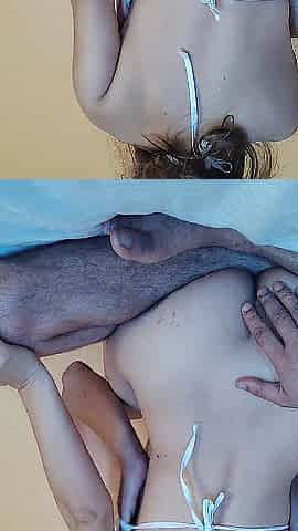 Bored oriental teen girlfriend desires to screw in the morning