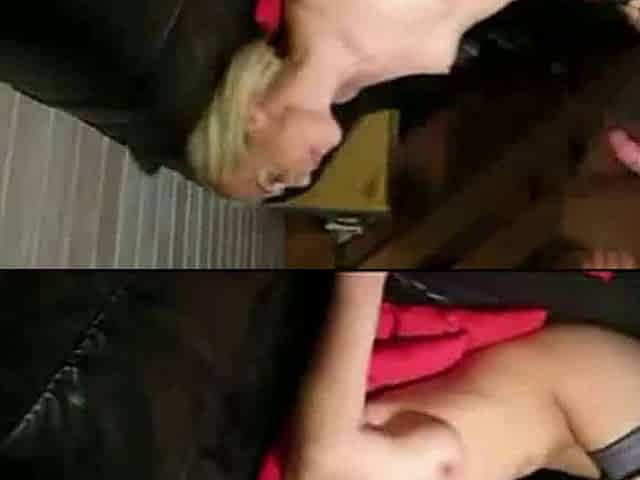 Deep-Throating Dirty-Talking German Blonde Amateur