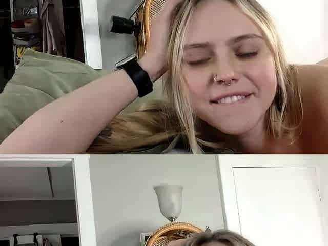 Solo Amateur Blonde Teen Homemade Pussy Masturbation