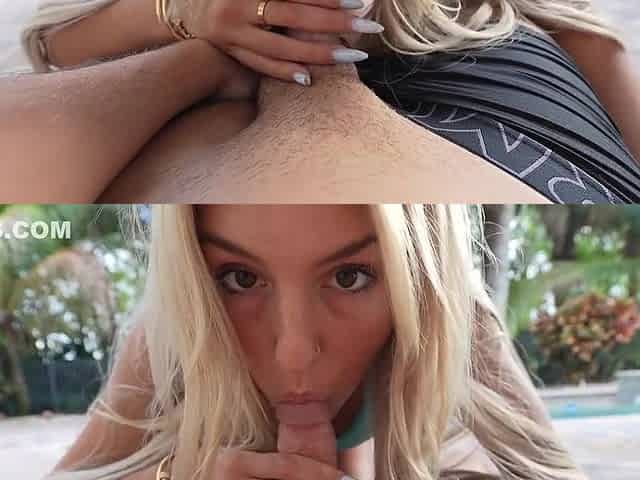 18 Year Old Slut Gets Creampied At Her Parents Pool! - Verified Amateurs