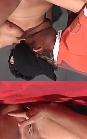 Sexy big boobs model milf fucking licking with young cock