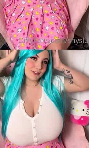 Great Big Boobs On Masturbating Redhead