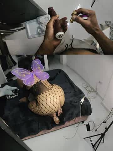 Goon Room Booty Dildo Fishnet Bts