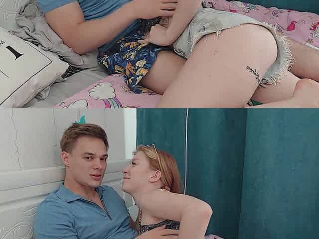 Family Mischiefs (part two): Rides Her BF's Giant Wang Whilst Step-mama's In The Shower