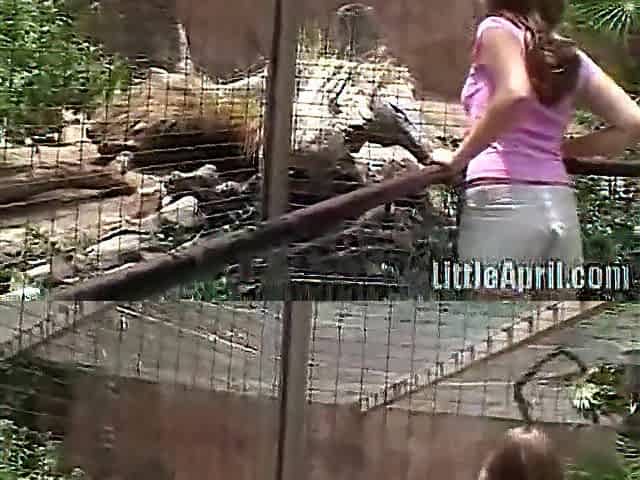 Teen does some solo enormous petting