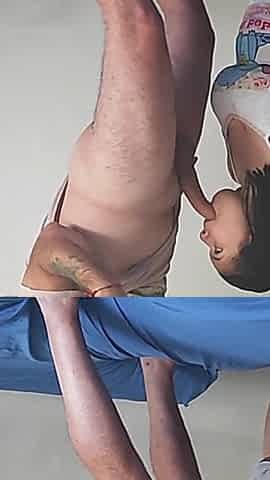 I'm a Unfaithfull and My Horned Boyfriend Punishes Me by Swallowing Cock