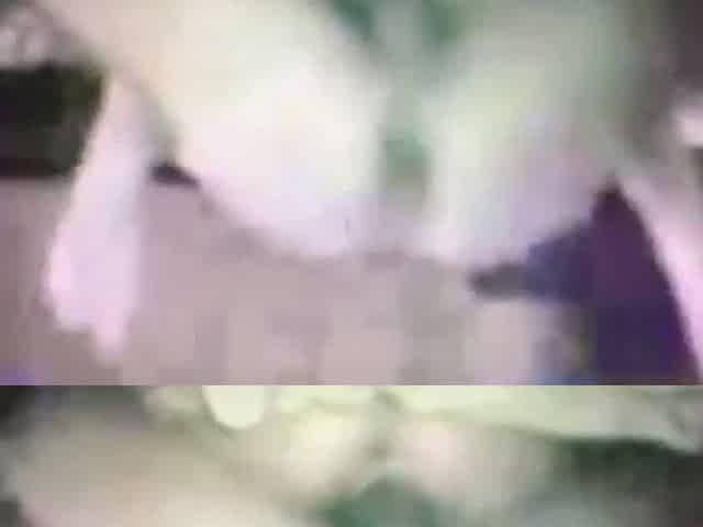 White woman split open in front of helpless husband