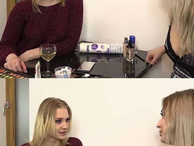 2 Polish angels in nylons and one male
