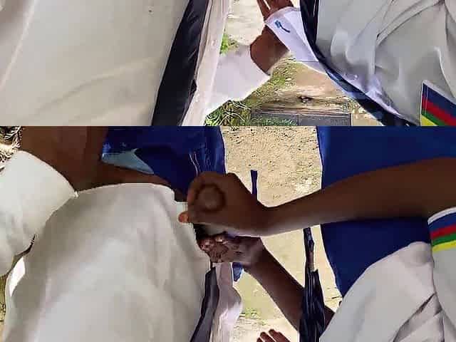 SCHOOL OUTDOOR SEX WITH LOVER
