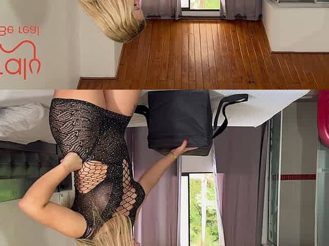 I Get a Big Tantaly Toy and Fuck His Big Cock