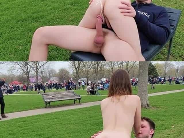 Public Doggy position EJACULATION! AI models get overspread