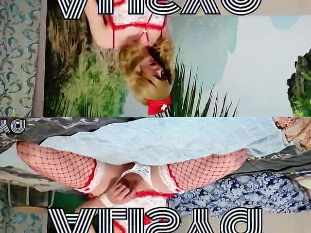 Nurse Alisya JC fisting slender butt