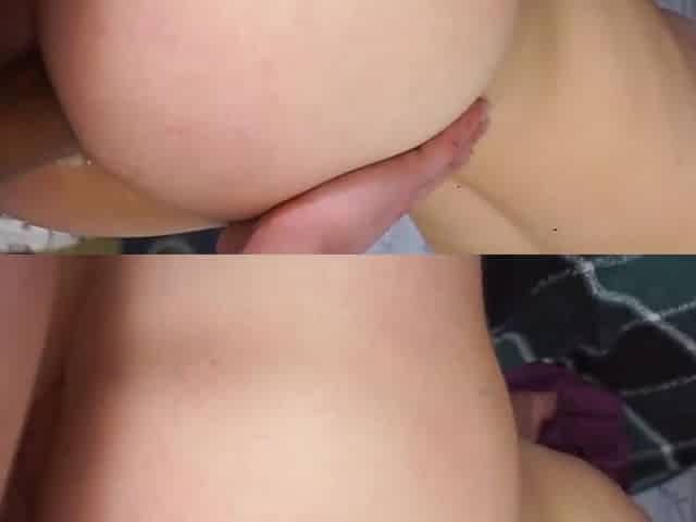 Hot homemade tape of a nice big booty chick getting her ass slammed dogystyle