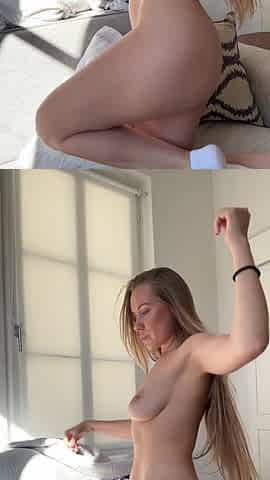 Nude Body, White Socks