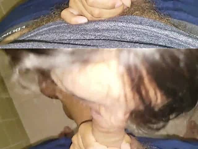 Stepfather Fucks His Stepdaughter in the Bathroom and Ejaculates in Her Vagina