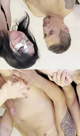Married Woman Gives Anal Sex to Three Men and Sucks the Fourth Man's Penis