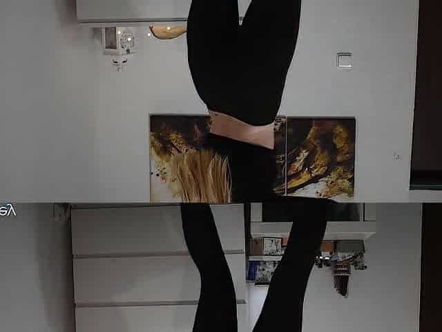 Undress Tease in Leggins Coz I Wanna Show U My Vagina ???? - Miley Grey