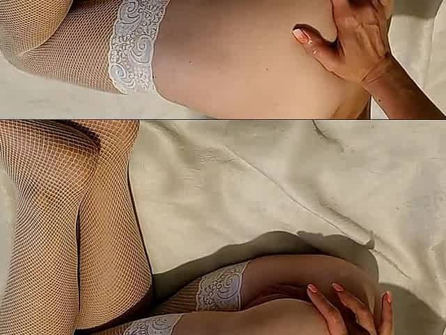 Hawt wife set in anal plug and has a wonderful ride with climax