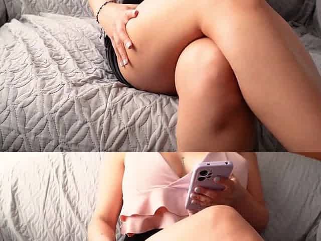 Hawt large titted mother i'd like to fuck masturbates when her boss is away