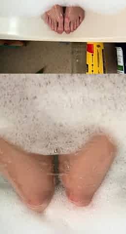 Foot fetish Close up feet and toes tease