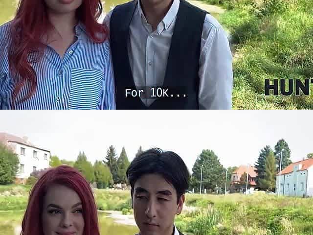 Slutty Redhead Miss Olivia Used Her Natural Tits And Perfect Body To Seduce A Producer In Public 17 Min