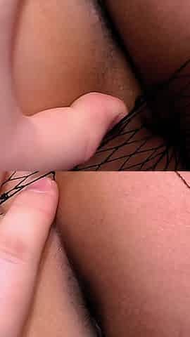 Natural Big Ass, Tights, and a Huge Cock in the Vagina Until the Cum