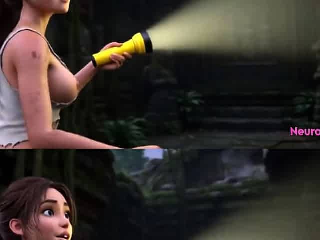 Lara Croft uncovers a mystical Amazon secret - AI Animation